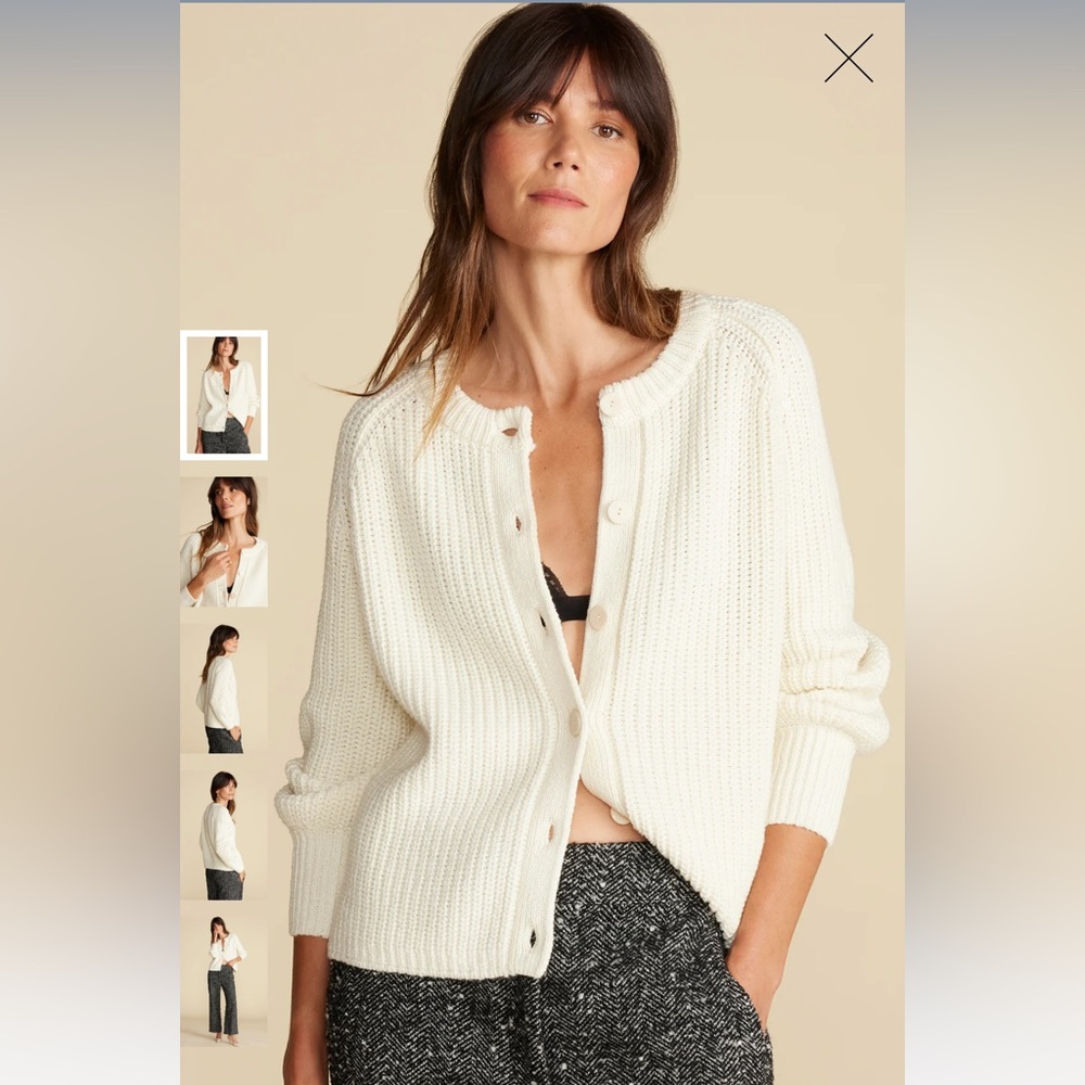 NWT Amour Vert Tabitha Cardigan Size XS